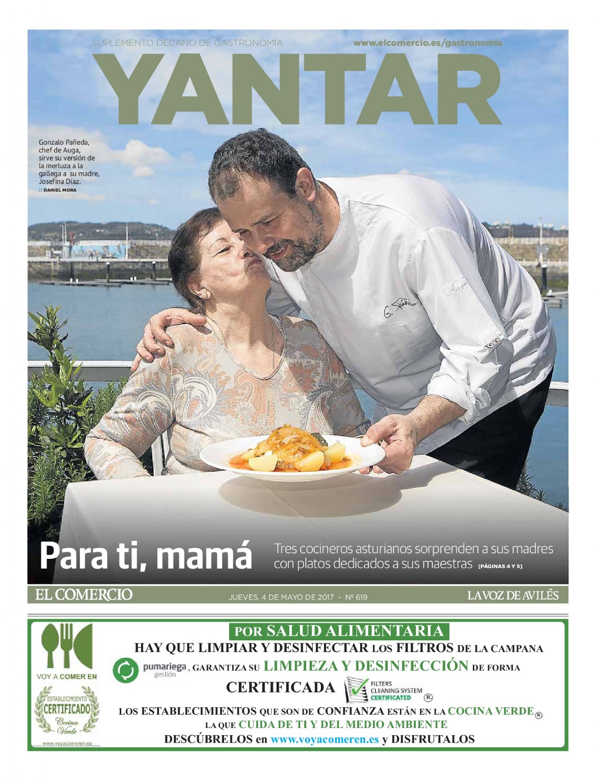 El Yantar voy a comer en Cocina Verde Asturias El Comercio
